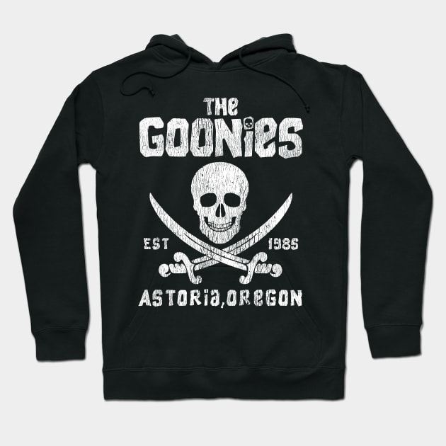 The Goonies Never Say Die Vintage Hoodie by citkamt